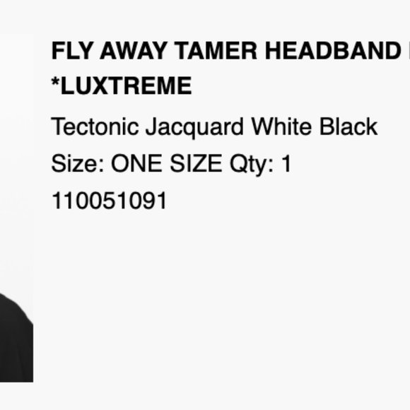 Lululemon Fly Away Tamer Headband - Picture 7 of 7